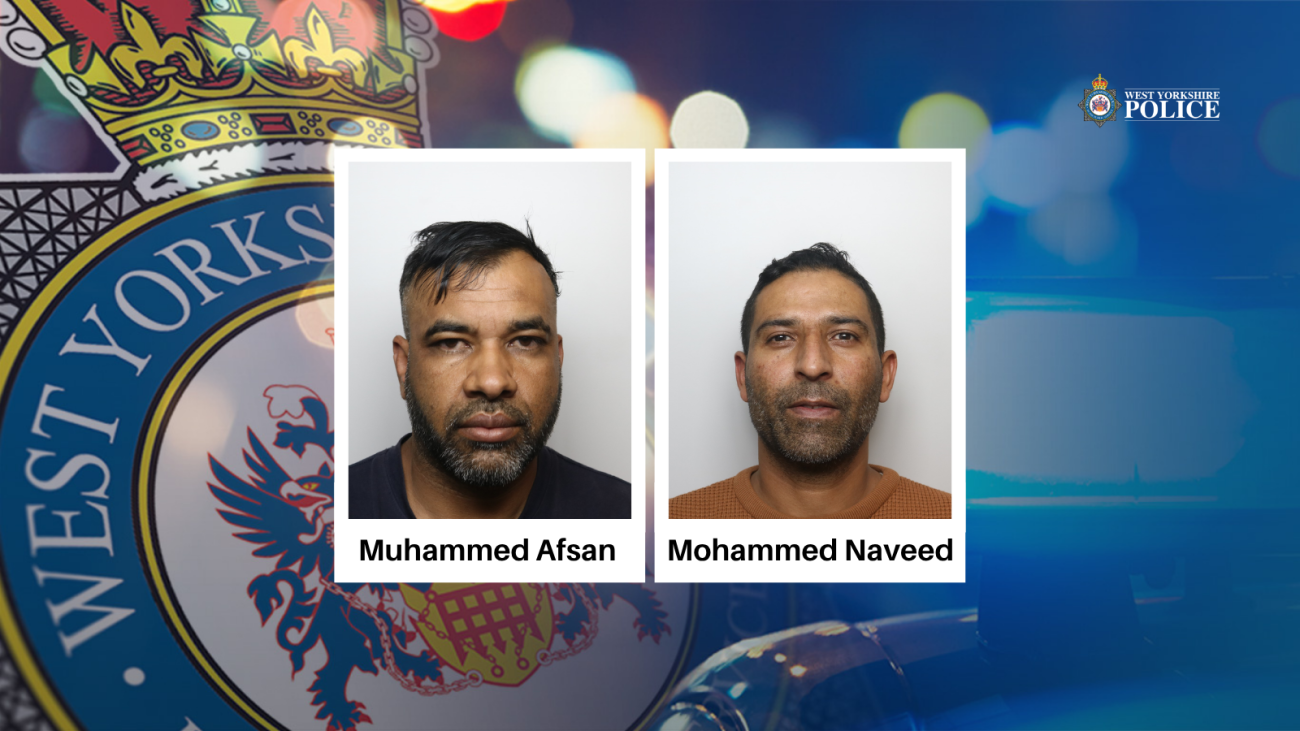 Image of the two convicted criminals.