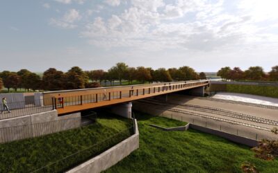 Weekend road closure at Water End as York Central bridge lifted into place