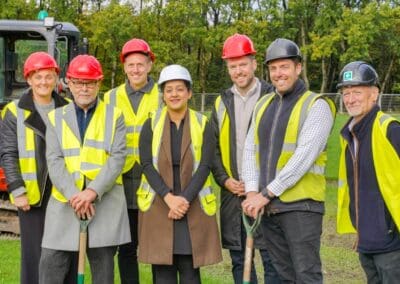 Multi million pound development of new sports hub begins in Leeds 