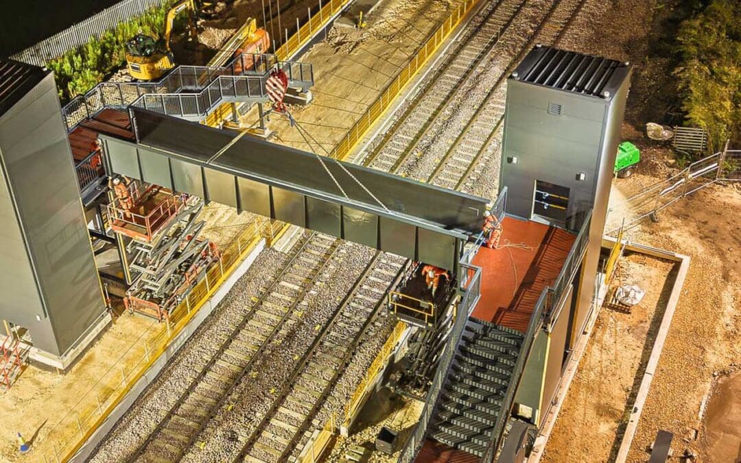 Major progress at new Magna Tram Train station in Rotherham