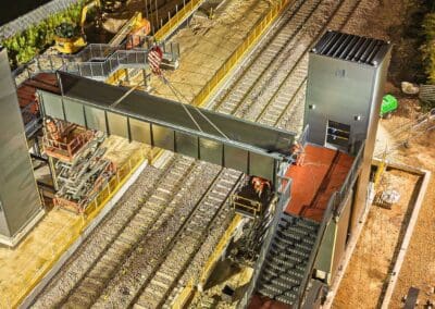 Major progress at new Magna Tram Train station in Rotherham