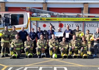 £23,000 raised for charity by Humberside Fire and rescue