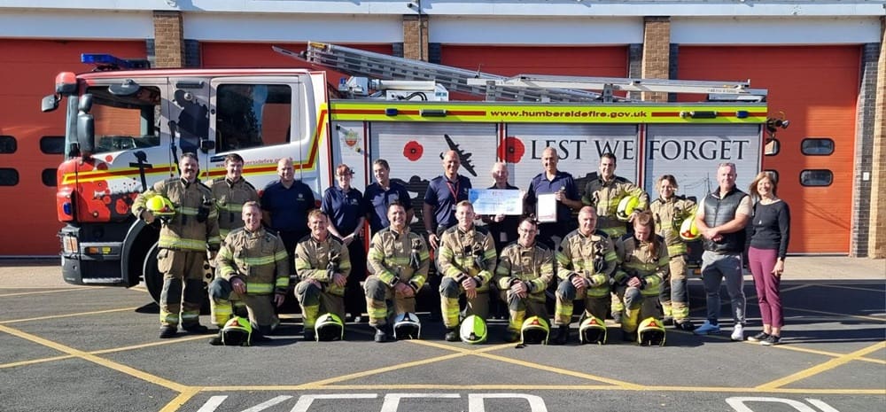 £23,000 raised for charity by Humberside Fire and rescue