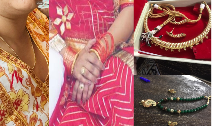 Thousands of pounds worth of Asian jewellery stolen from home