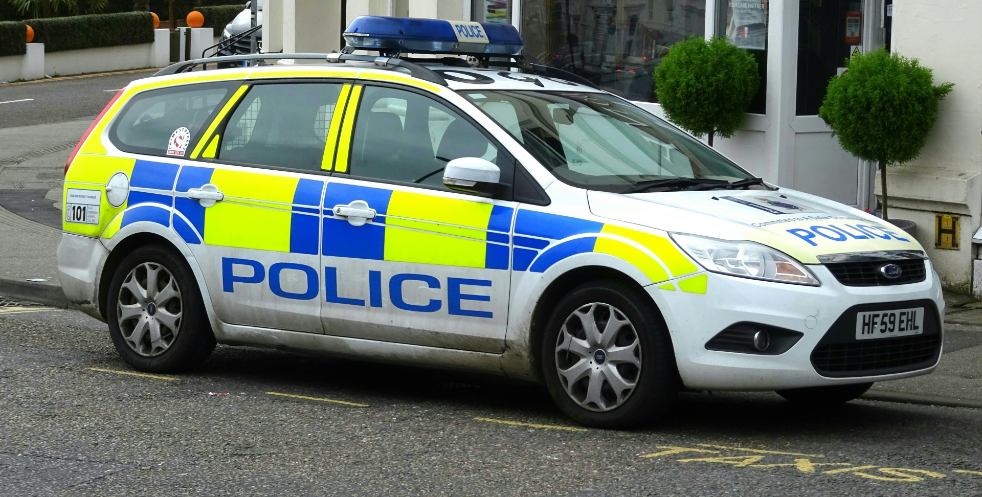 Image of a police car