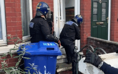 Two men jailed after £600,000 cannabis raids