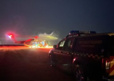 Helicopter and coastguard called to rescue two men from Filey cliffs