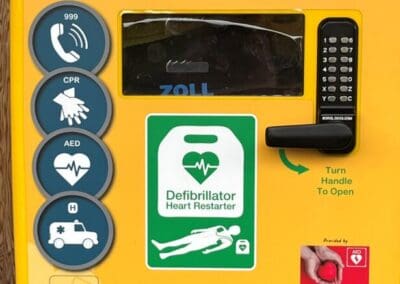 Life-saving defibrillator installed at Hull cemetery 