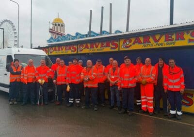 60 tonnes of waste removed from Hull Fair by dedicated team 