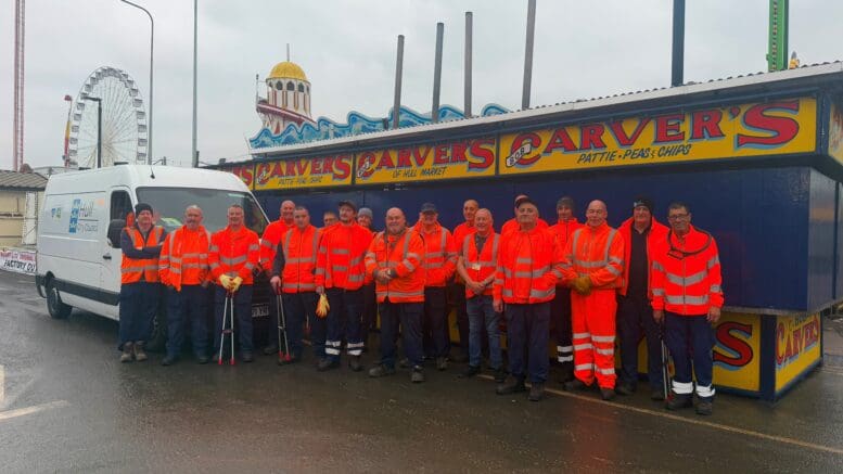 60 tonnes of waste removed from Hull Fair by dedicated team 