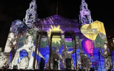 Light Night Leeds lit up the city’s landmarks in annual event