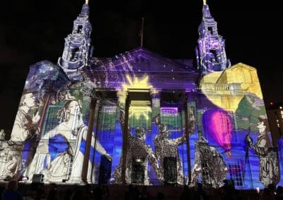 Light Night Leeds lit up the city’s landmarks in annual event