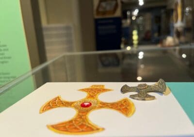 Ancient Saxon pendant discovered and reimagined in new Leeds City Museum display