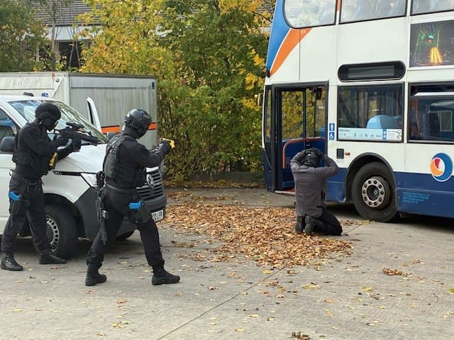 Old Stagecoach bus donated to help enhance police firearm training