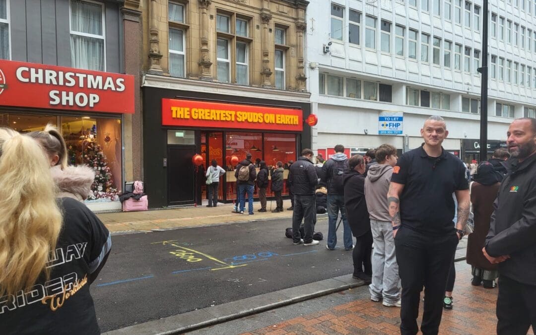 New Spudbros shop opens in Yorkshire with hundreds of fans watching