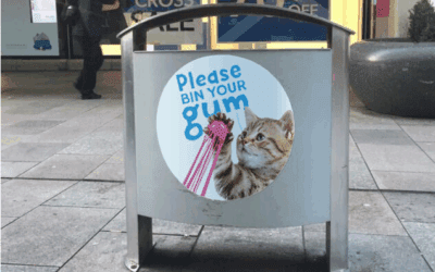 Bradford city centre undergoes gum free transformation