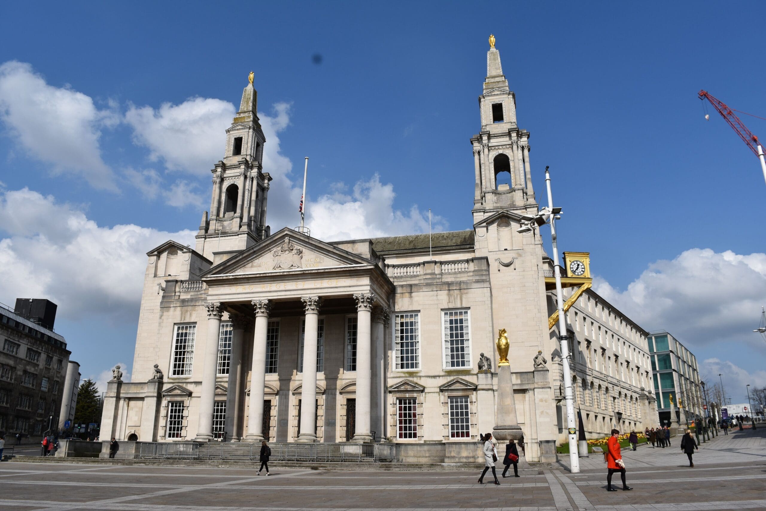 Leeds Civic Hall, the seat of Leeds City Council
