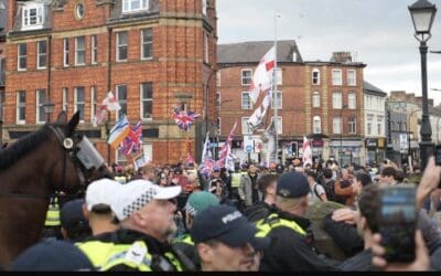 Both protests over in Sheffield after numerous police clashes and arrests