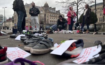 “Every Pair Tells a Story”: Sheffield families lay empty shoes to show children failed by SEND System