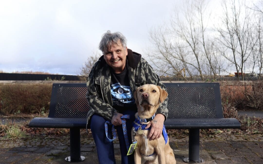 Support dog Barnby gives Lynn independence back