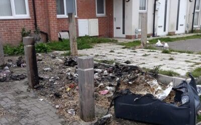 Public warned to protect bins from arson