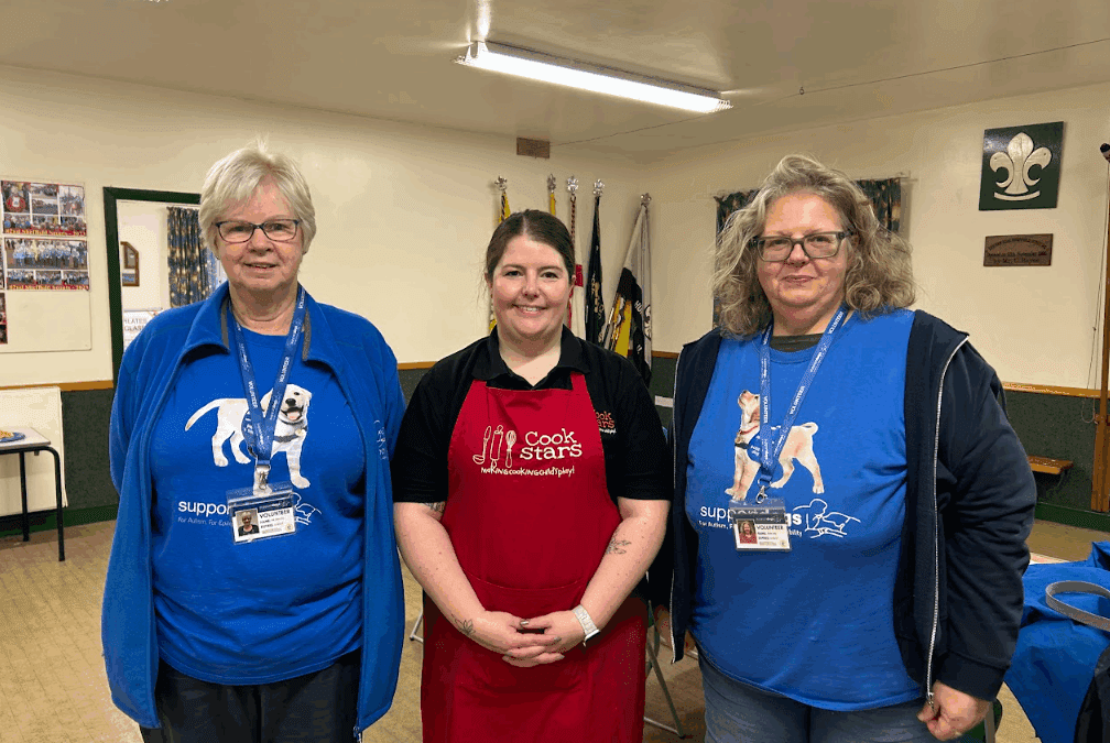 Community cooks up cash for Support Dogs