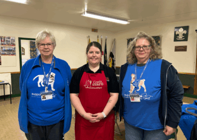 Community cooks up cash for Support Dogs