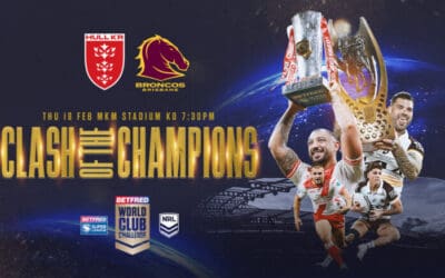 Rugby league world challenge set to be held in Hull