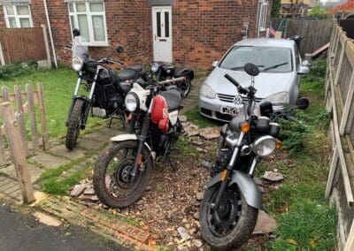 Eight teenagers arrested and 15 motorbikes seized in major operation