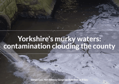 Yorkshire’s murky waters: contamination clouding the county