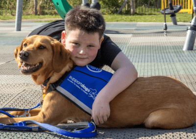 Sponsor Peggy: the support dog transforming Noah’s life