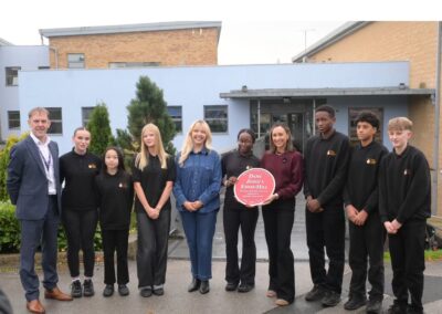 “State schools have produced some of this country’s greatest talent”: Olympic champion honoured with plaque at former Sheffield school