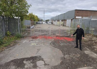 “We will not allow fascism, racism or hatred to take hold in our communities,” says Sheffield Council leader following far-right protest