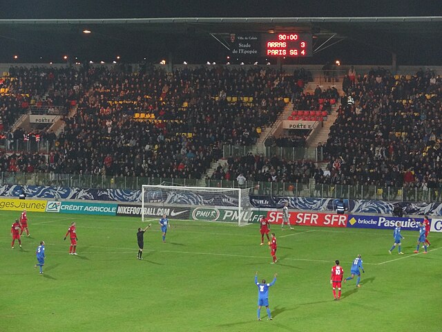 Arras_-_PSG_au_stade_de_l’Épopée_(Calais)