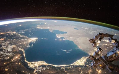 The Caspian Sea, the world’s largest inland body of water