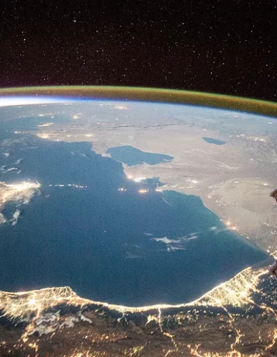 The Caspian Sea, the world’s largest inland body of water