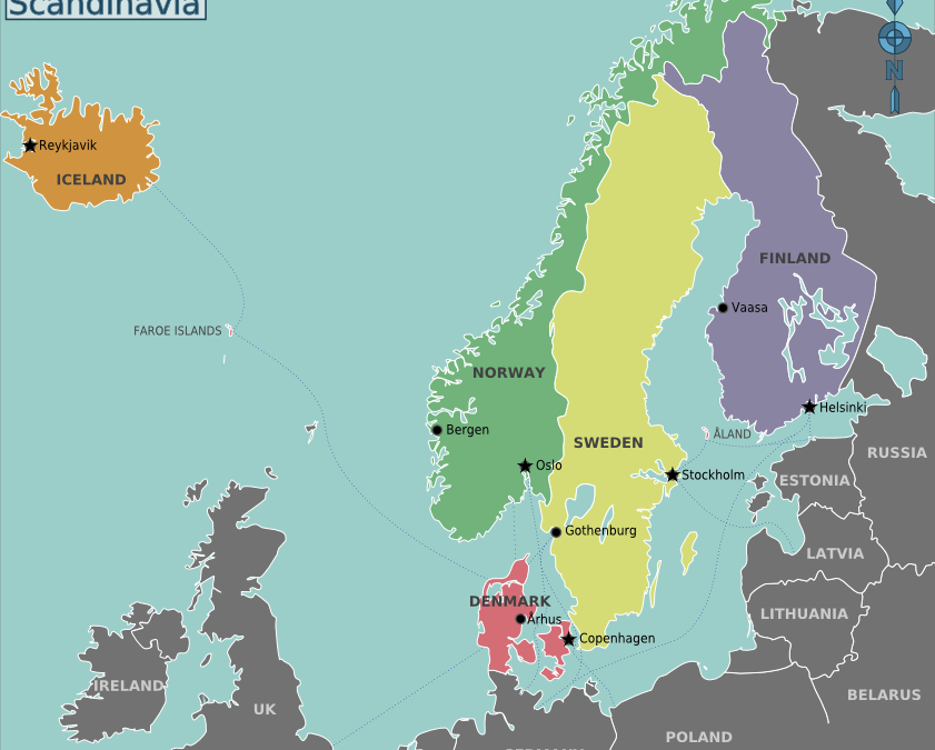 The Scandinavian languages, what are they and where are they spoken?