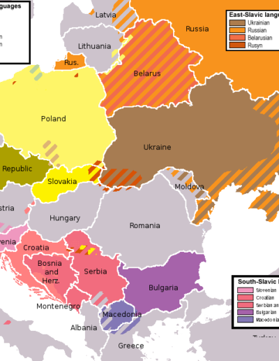 The Slavic languages, what are they and where are they spoken?