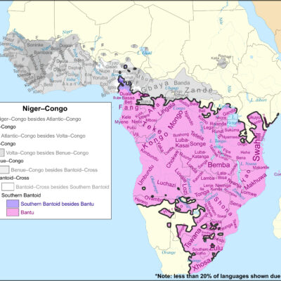 The Bantu languages, what are they and where are they spoken?