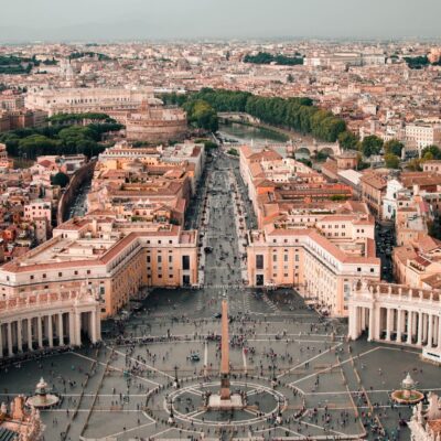 The Vatican City, the smallest country in the world