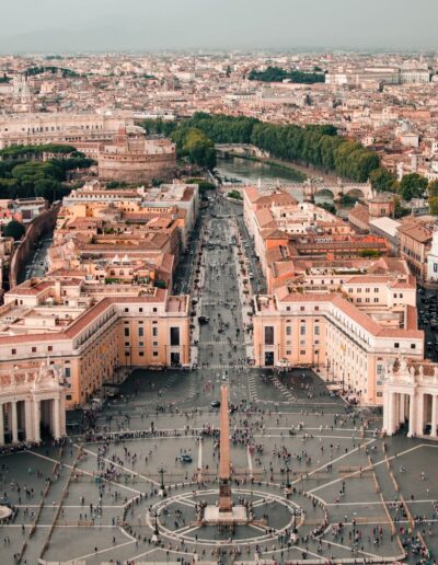 The Vatican City, the smallest country in the world