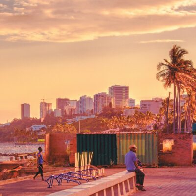 Mozambique, a former Portuguese colony three times the size of Great Britain