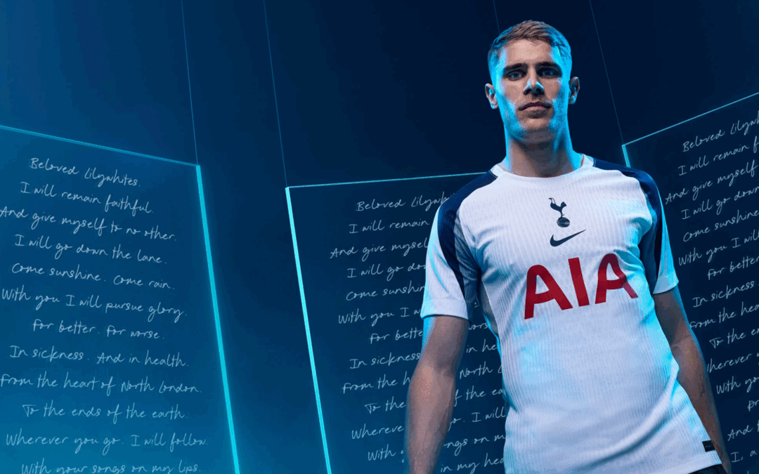 Just Dropped: Spurs 25/26 Home Kit