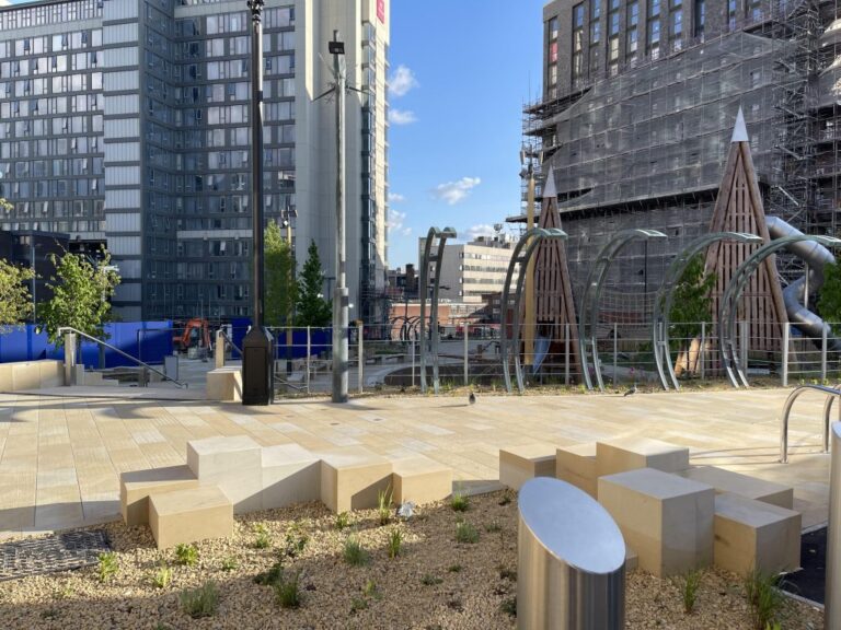 Sheffield’s New City Centre Playground Brings Joy to Families