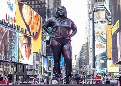 “Grounded in the Stars”: A Times Square Statue Sparking Dialogue