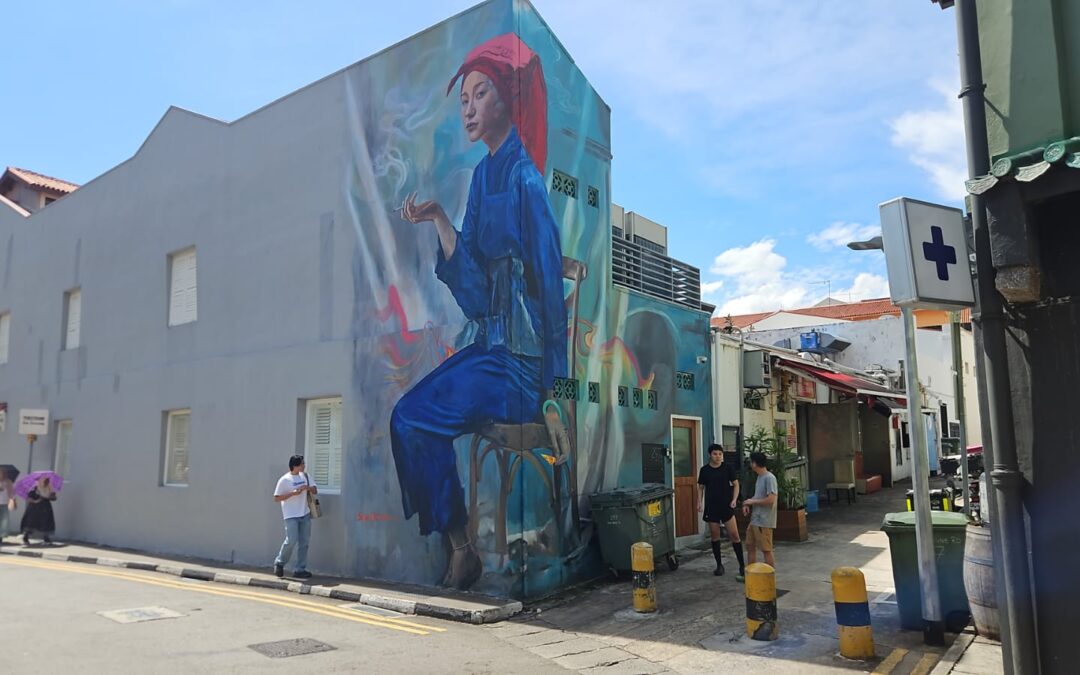 Unfiltered street art: The issue with the Samsui Woman mural