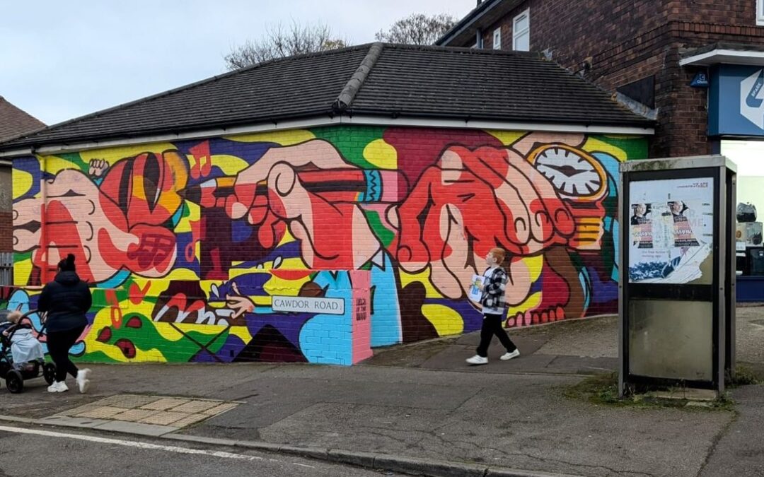 New Arbourthorne mural pays homage to closed down boxing club