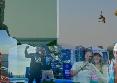  Leaps of faith: the world of elite cliff diving