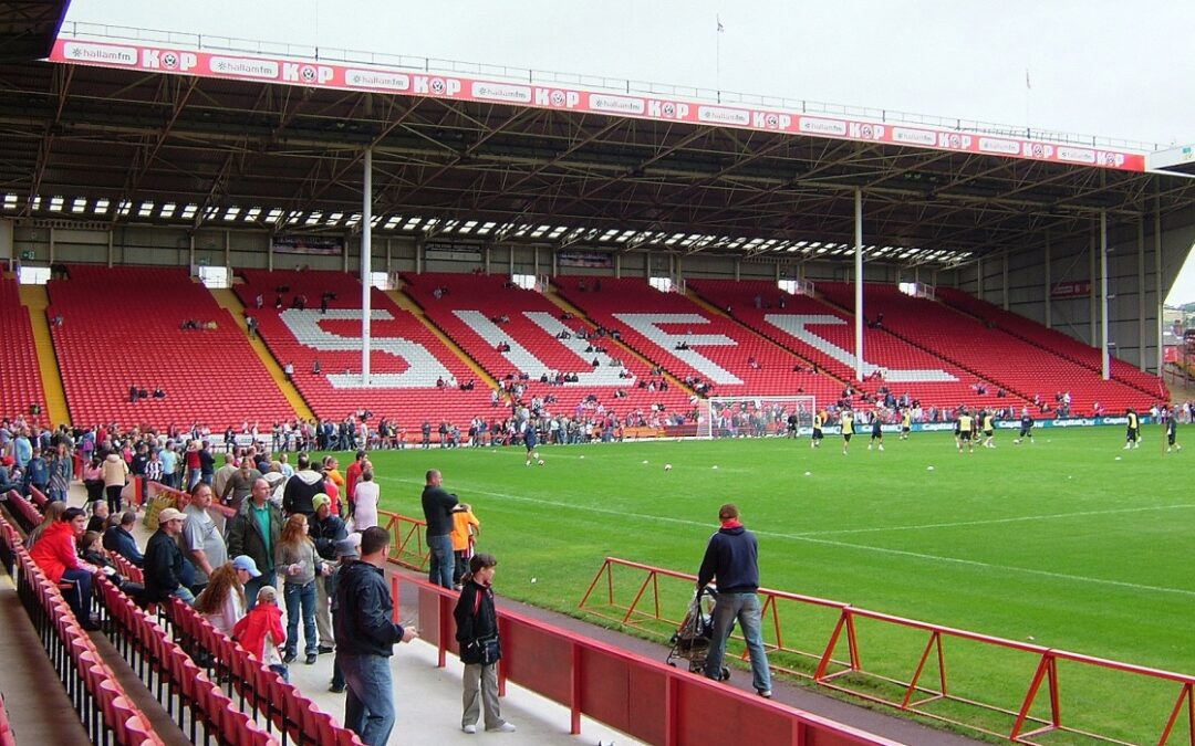 Sheffield United’s Under 21s development team celebrate 10-1 win against Crewe Alexandra