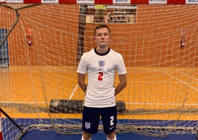 Partially sighted Sheffield student scores spot in futsal European Championships